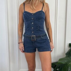 GUESS denim romper